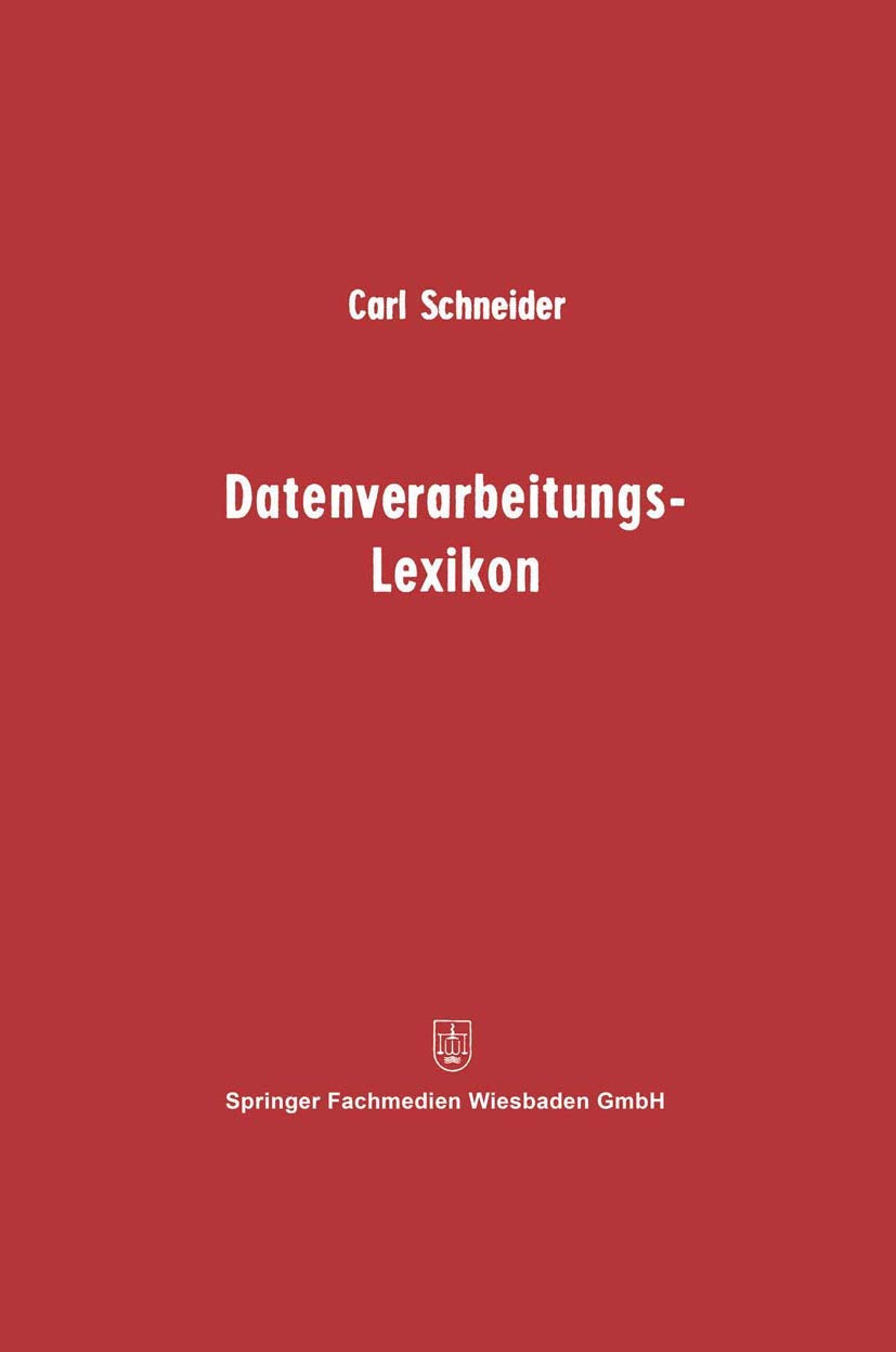 Product Image: Datenverarbeitungs-Lexikon