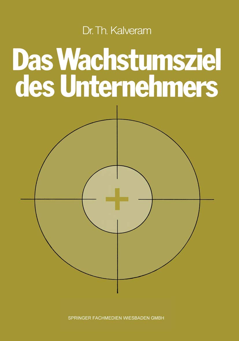 Das Wachstumsziel des Unternehmers (German Edition) Law