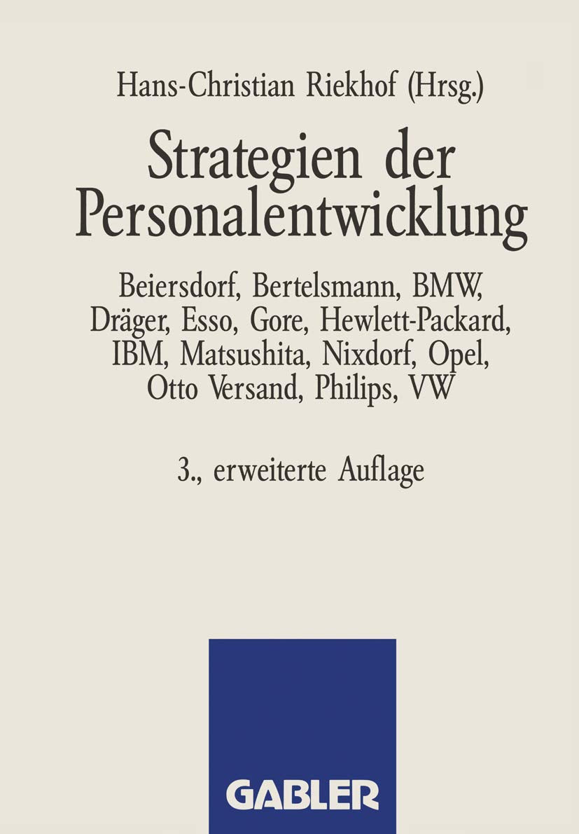 Strategien der Personalentwicklung Law