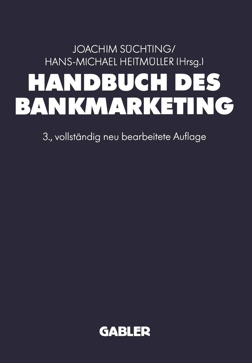Handbuch des Bankmarketing book