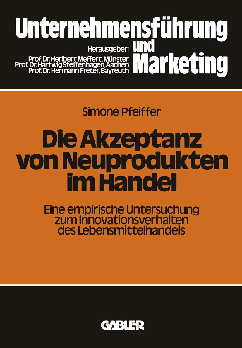 Die Akzeptanz von Neuprodukten im Handel Law