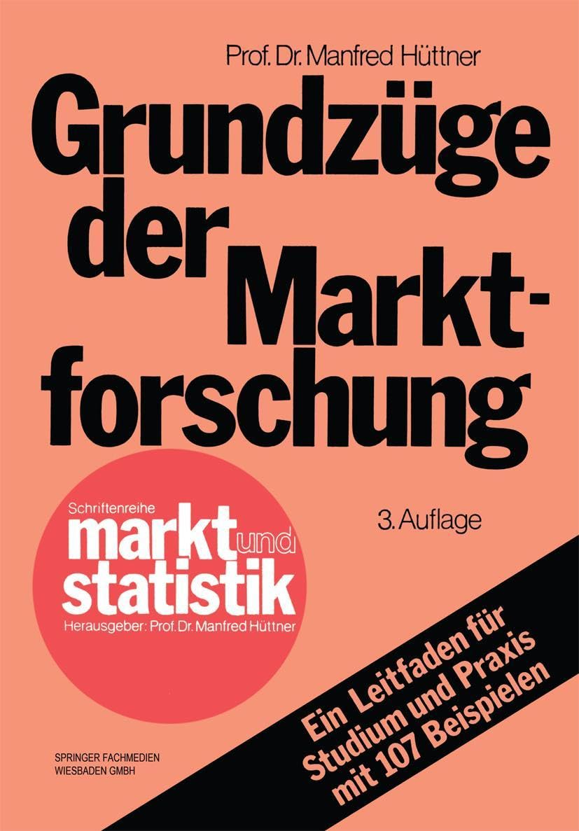 Grundzüge der Marktforschung Law
