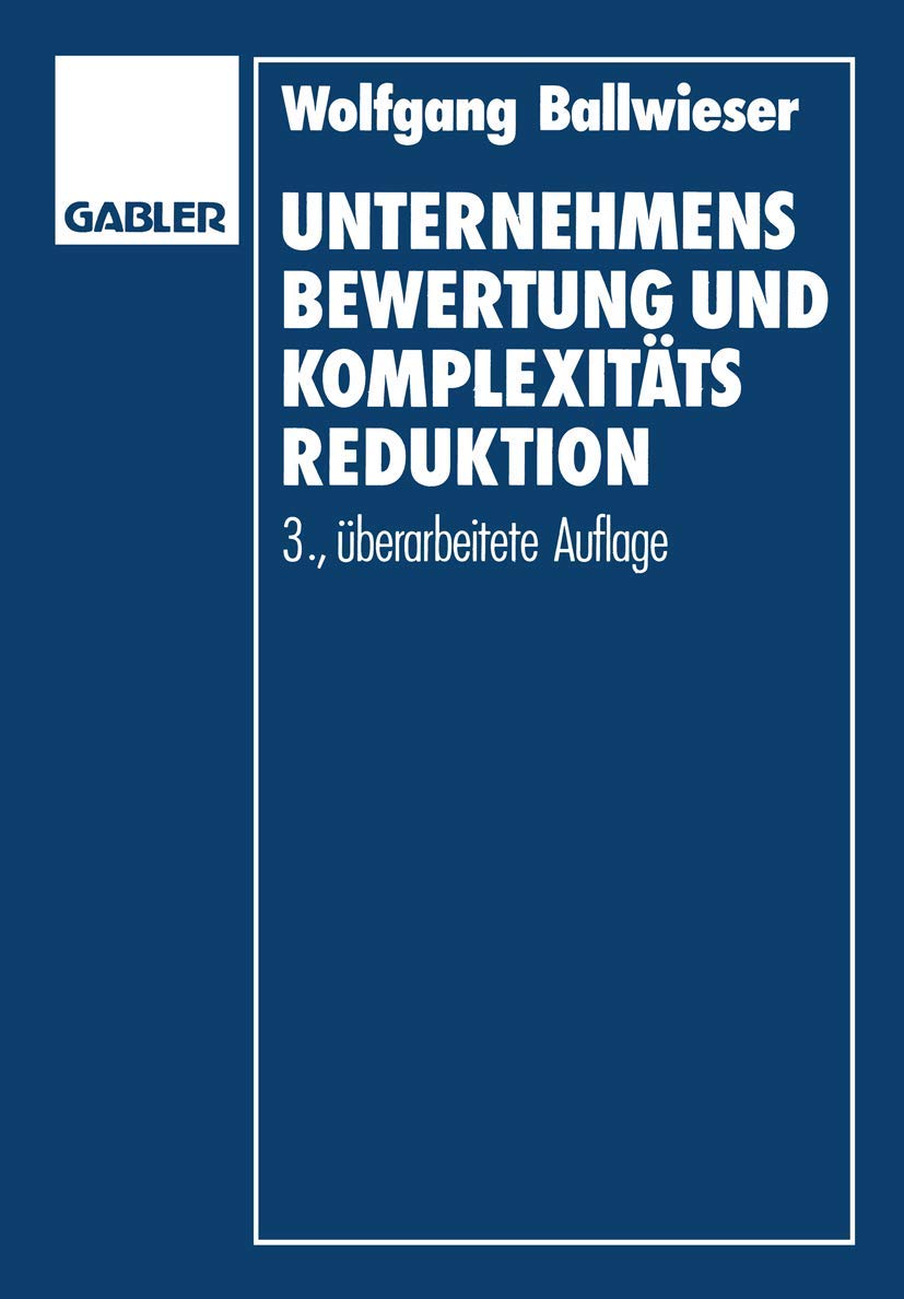 Unternehmensbewertung und Komplexitätsreduktion Law
