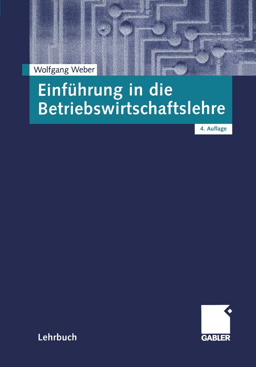 Einführung in die Betriebswirtschaftslehre Law