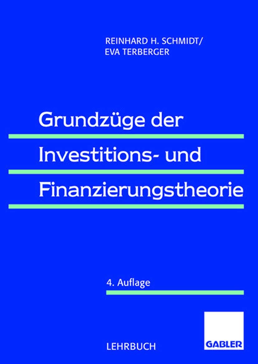 Grundzüge der Investitions- und Finanzierungstheorie Law
