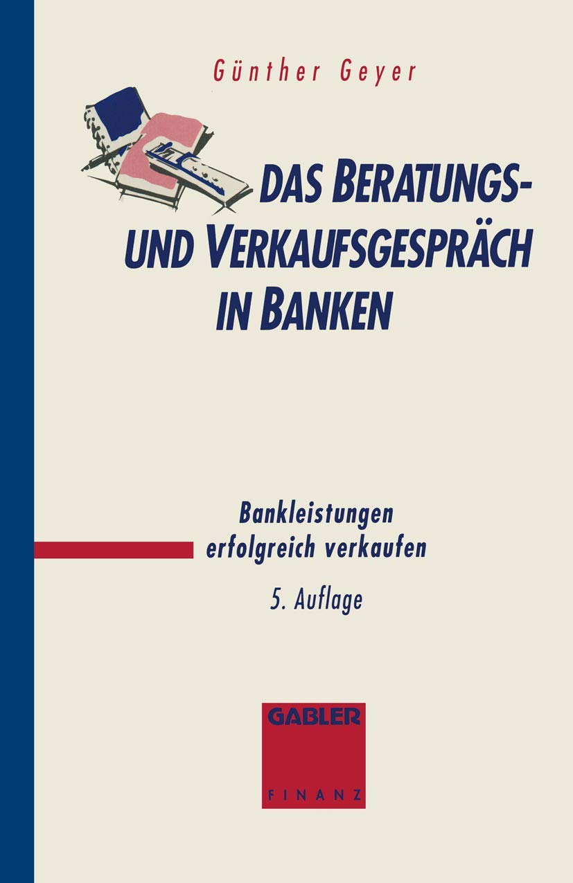 Das Beratungs- und Verkaufsgespräch in Banken Law