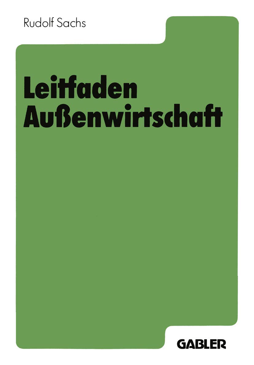 Product Image: Leitfaden Außenwirtschaft