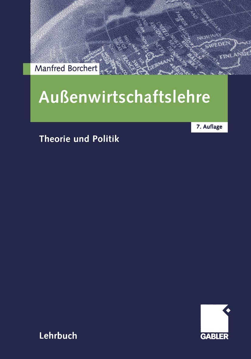 Außenwirtschaftslehre Law Books