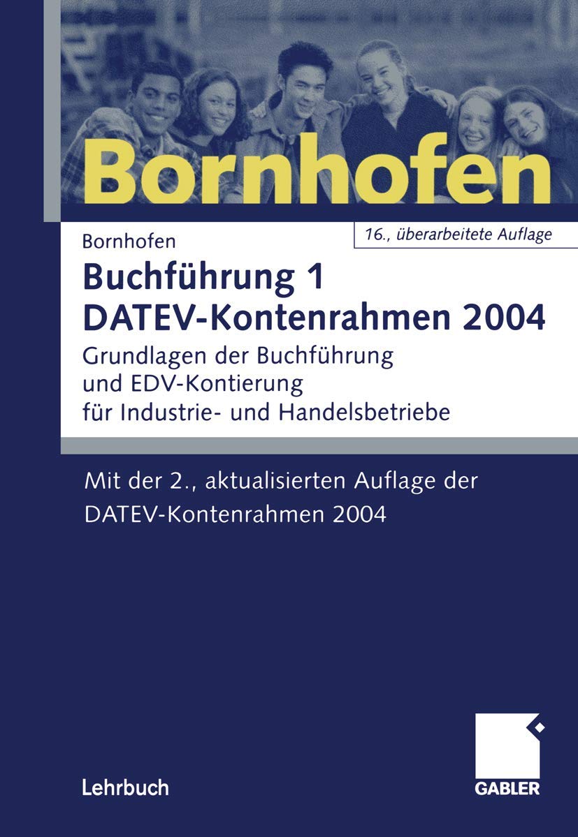 Buchführung 1, DATEV-Kontenrahmen 2004, Lehrbuch Law
