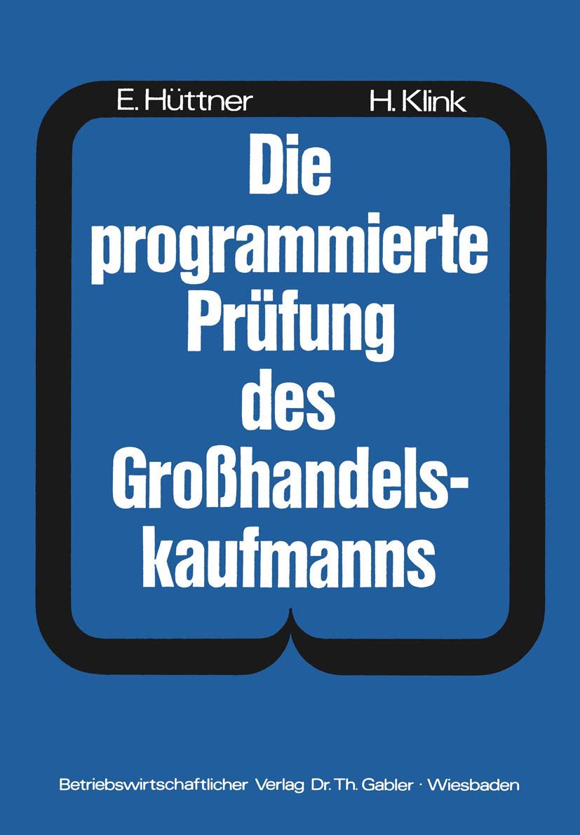 Product Image: Die programmierte Prüfung des Großhandelskaufmanns