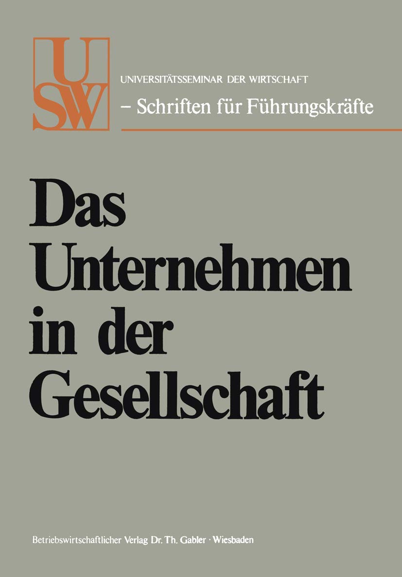 Das Unternehmen in der Gesellschaft Law