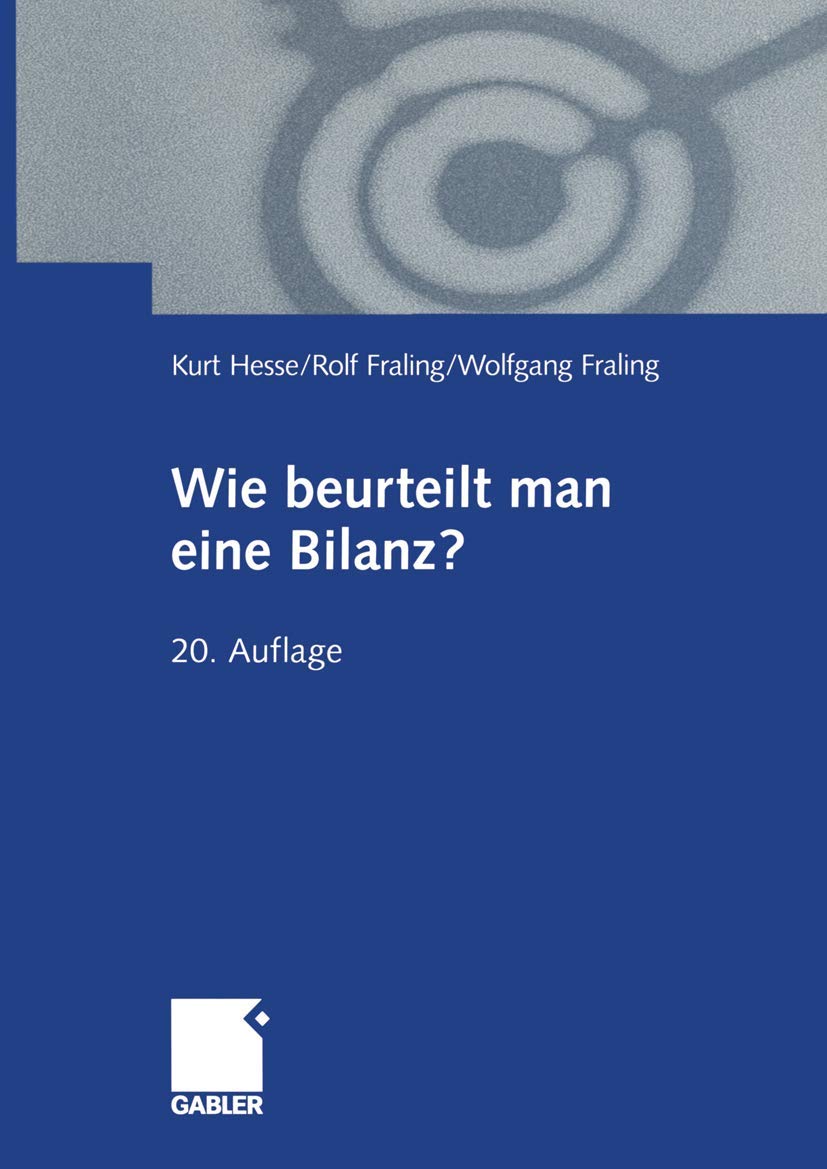 Wie beurteilt man eine Bilanz? Law
