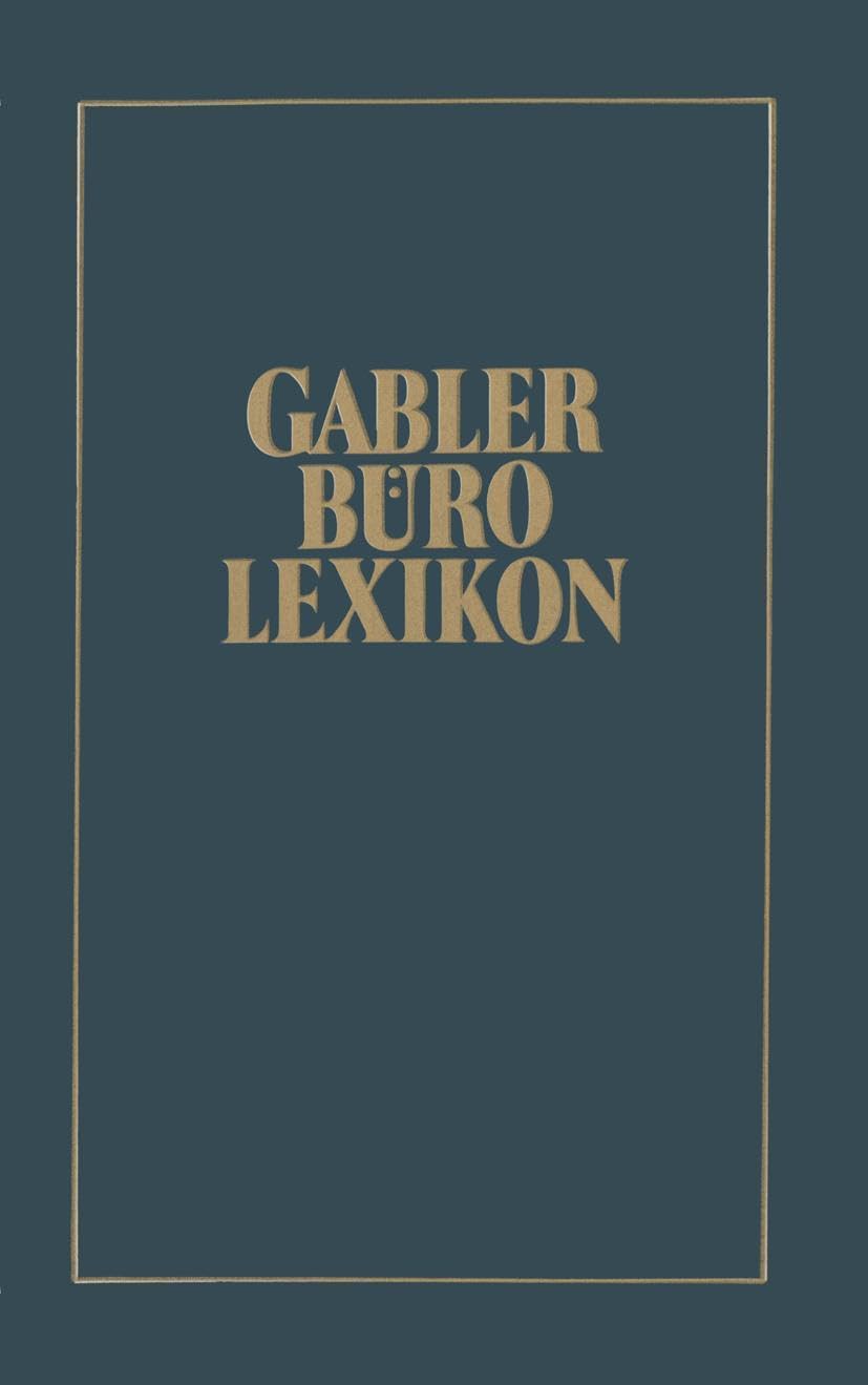 Gabler Büro Lexikon Law