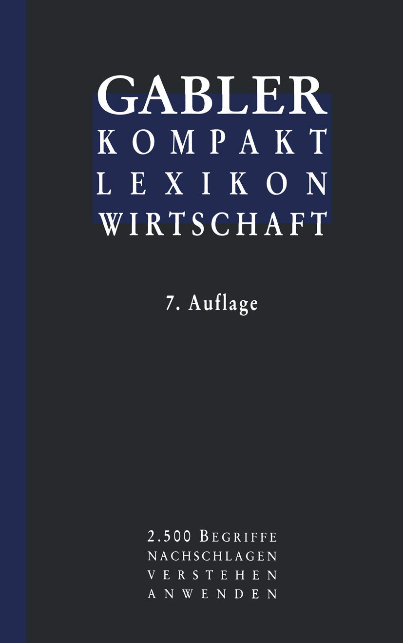 Gabler: Kompakt Lexikon Wirtschaft Law