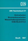 Bauleistungen, Tl.22, Bohrarbeiten, Brunnenbauarbeiten, Wasserhaltungsarbeiten VOB, StLB, STLK: Normen (Bauleistungen 22), VOB Teil B: 1961. VOB Teil ... DIN 18302 - ATV DIN 18305 (DIN-Taschenbuch) Books