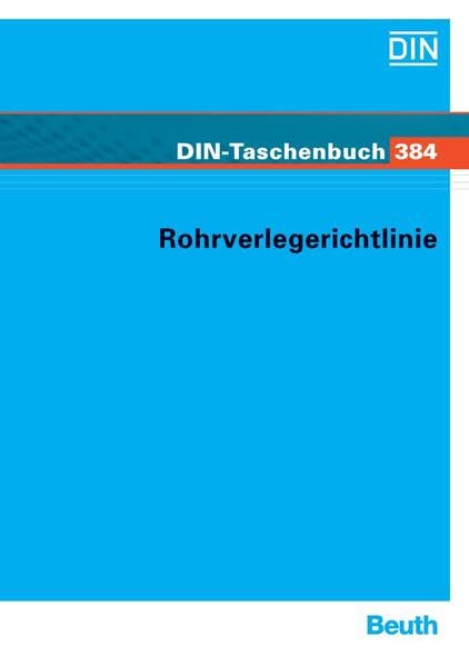 Product Image: Rohrverlegerichtlinie (DIN-Taschenbuch)
