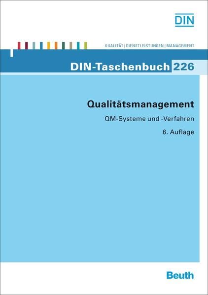 Qualitätsmanagement: QM-Systeme und -Verfahren (DIN-Taschenbuch) Law