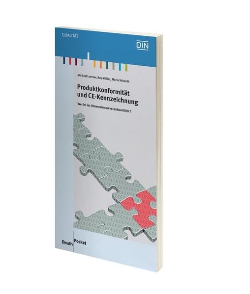 Produktkonformität und CE-Kennzeichnung: Wer ist im Unternehmen verantwortlich? book
