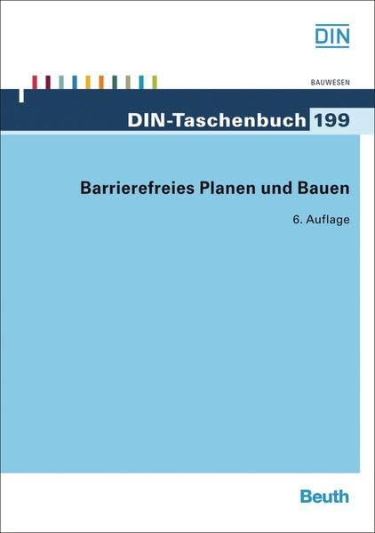 Barrierefreies Planen und Bauen (DIN-Taschenbuch) Business, Finance & Career