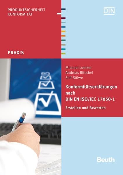 Konformitätserklärungen nach DIN EN ISO/IEC 17050-1 book