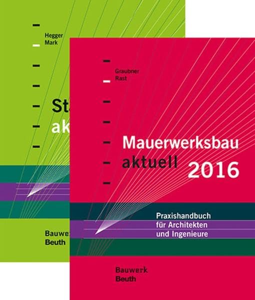 Stahlbetonbau aktuell 2016 + Mauerwerksbau aktuell 2016: Paket (Bauwerk) Business, Finance & Career