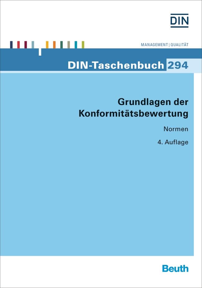 Grundlagen der Konformitätsbewertung: Hrsg.: DIN e.V. (DIN-Taschenbuch) Business, Finance & Career