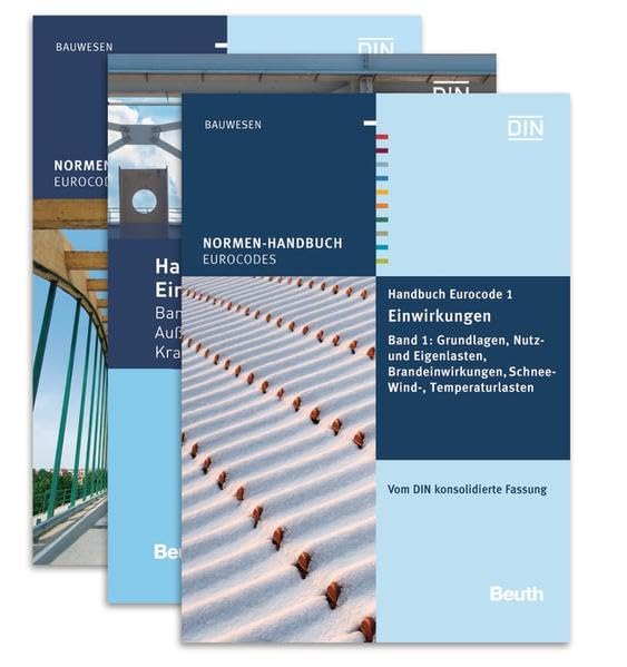 Handbuch Eurocode 1 - Einwirkungen: Paket: Band 1 bis Band 3 (Normen-Handbuch) Business & Technology
