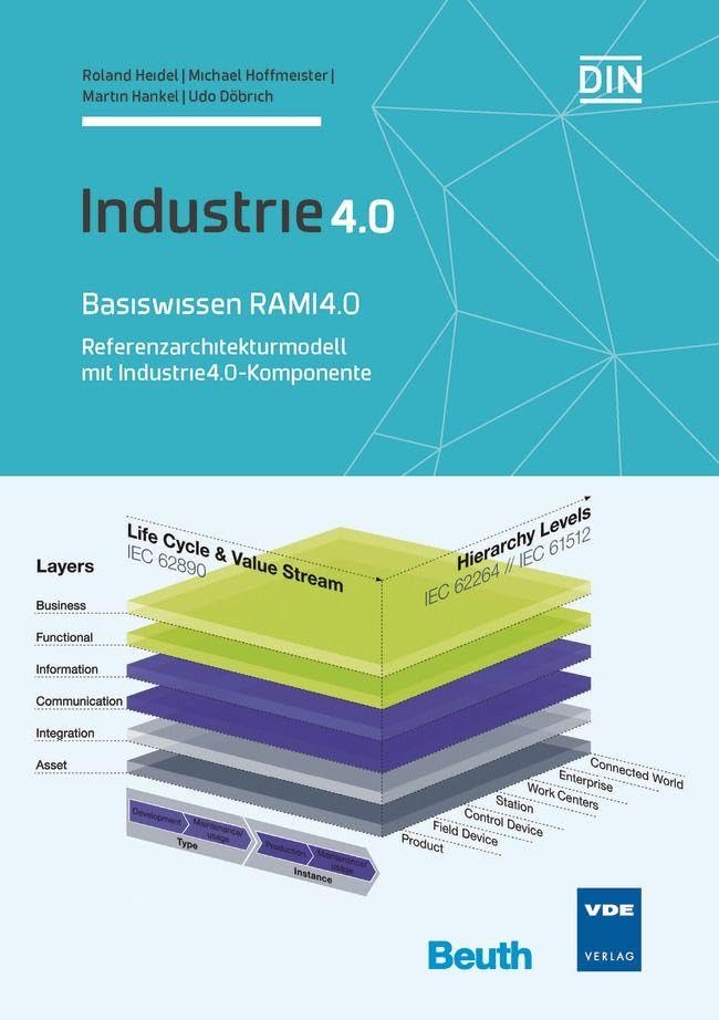 Basiswissen RAMI 4.0: Referenzarchitekturmodell und Industrie 4.0-Komponente Industrie 4.0 book