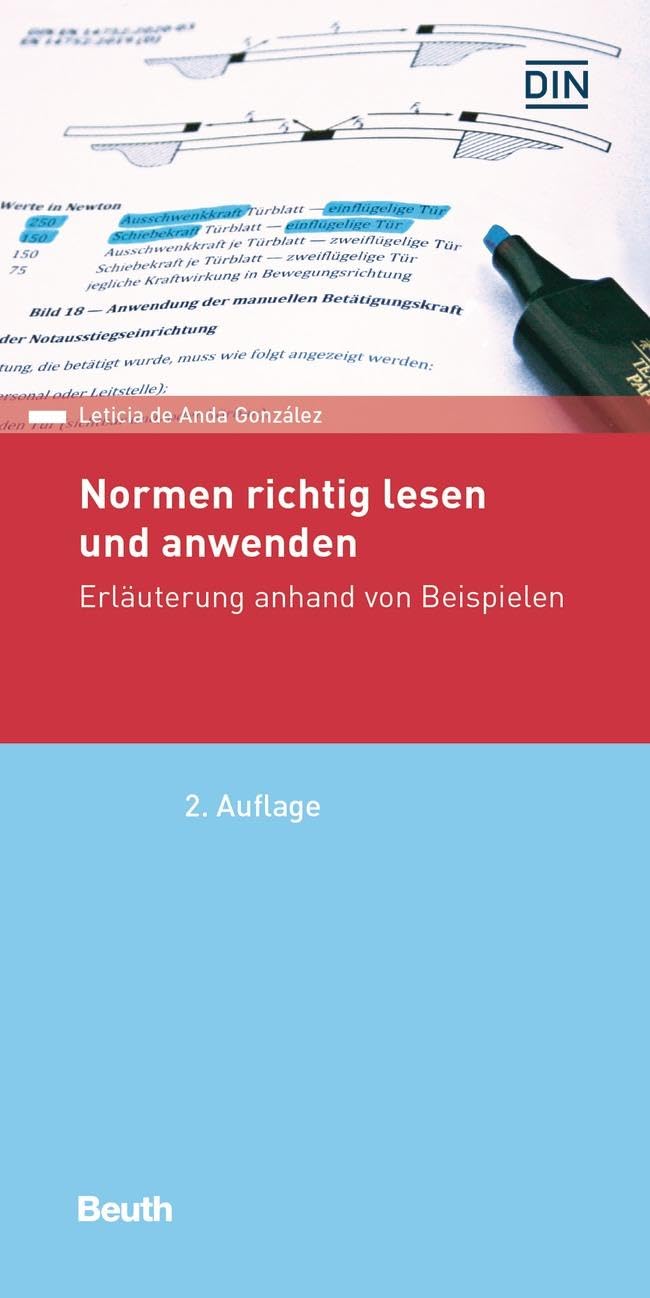 Normen richtig lesen und anwenden: Erläuterung anhand von Beispielen (DIN Media Pocket) Business, Finance & Career
