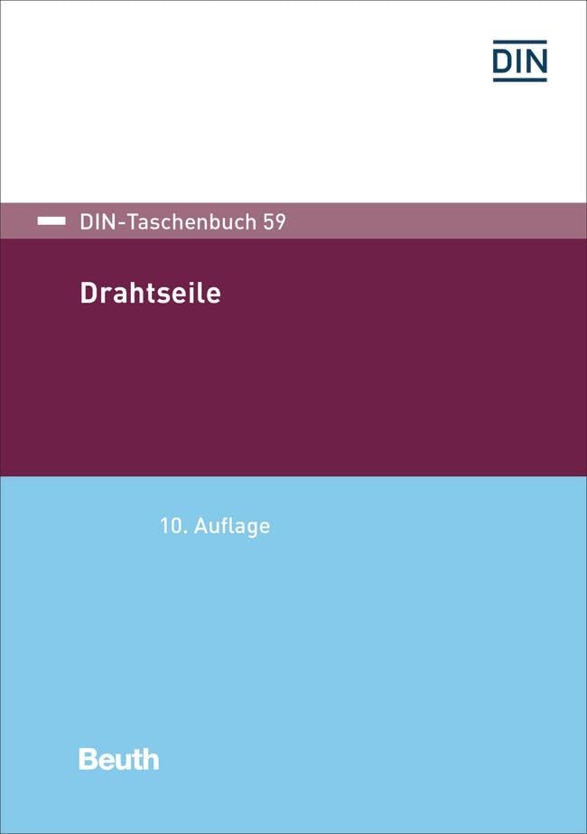 Product Image: Drahtseile (DIN-Taschenbuch)