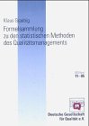 Formelsammlung zu den statistischen Methoden des Qualitätsmanagements (DGQ-Band) Books