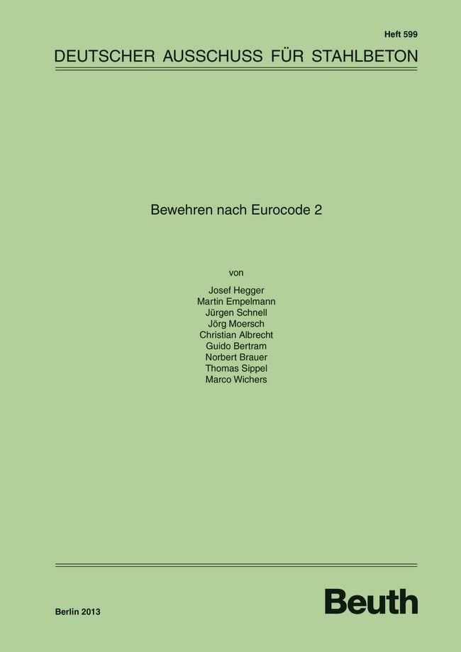 Product Image: Bewehren nach Eurocode 2 (DAfStb-Heft)