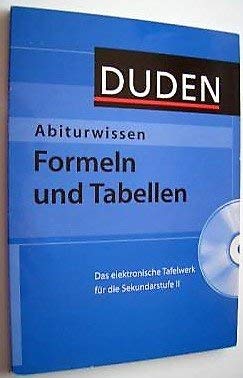 Abiturwissen Formeln und Tabellen Das elektronische Tafelwerk für die Sekundarstufe II Learning