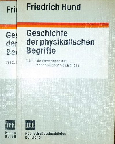 Geschichte der physikalischen Begriffe Books