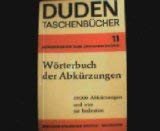 Wörterbuch der Abkürzungen Reference Books