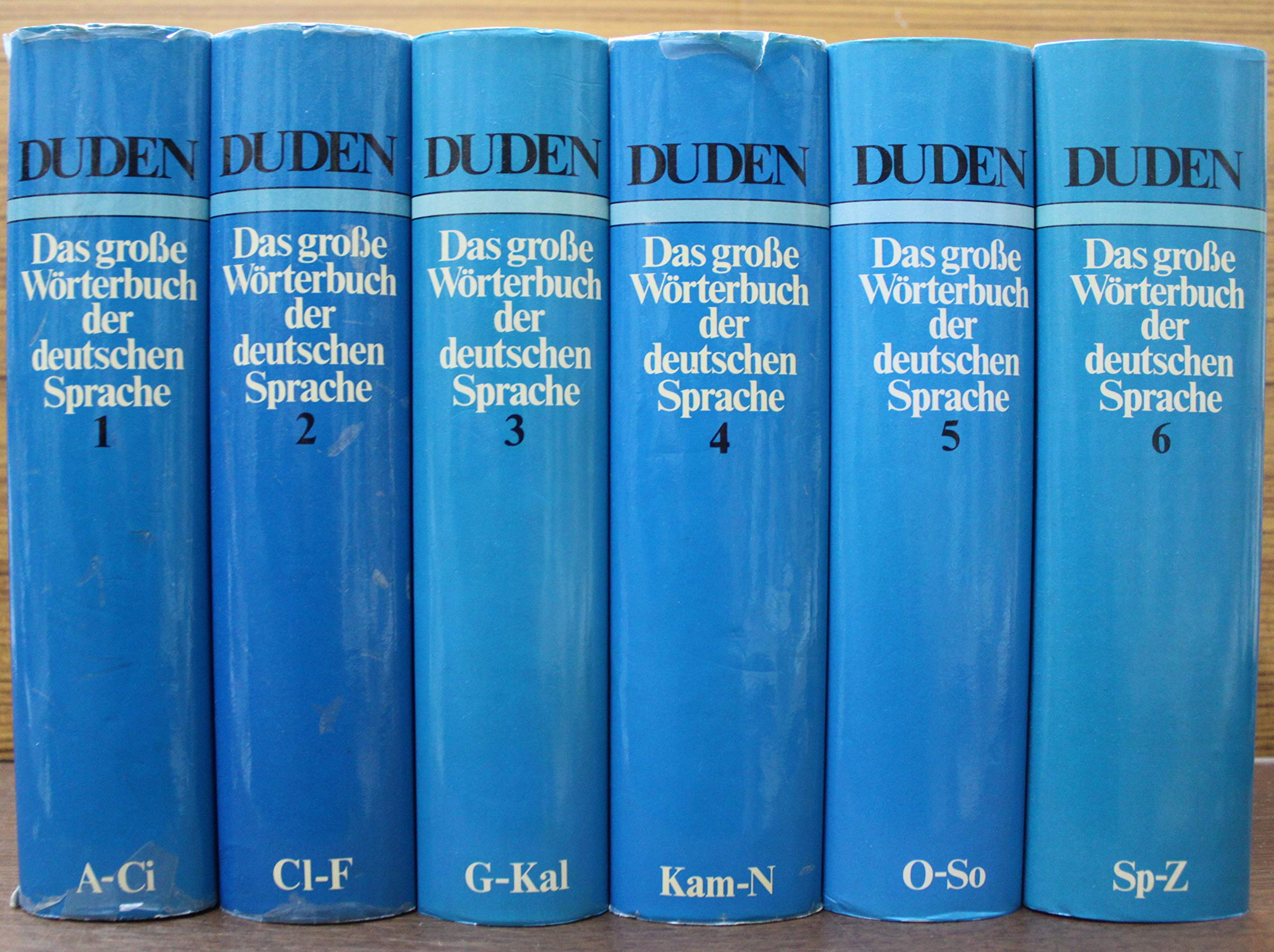Product Image: GROSSES WOERTERBUCH 6 VOLS,