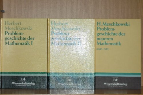 Problemgeschichte der neueren Mathematik: 1800-1950 Books