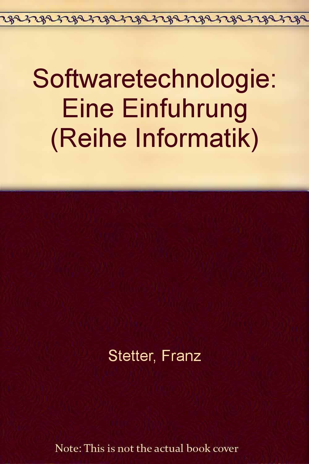 Softwaretechnologie : e. Einf. Books