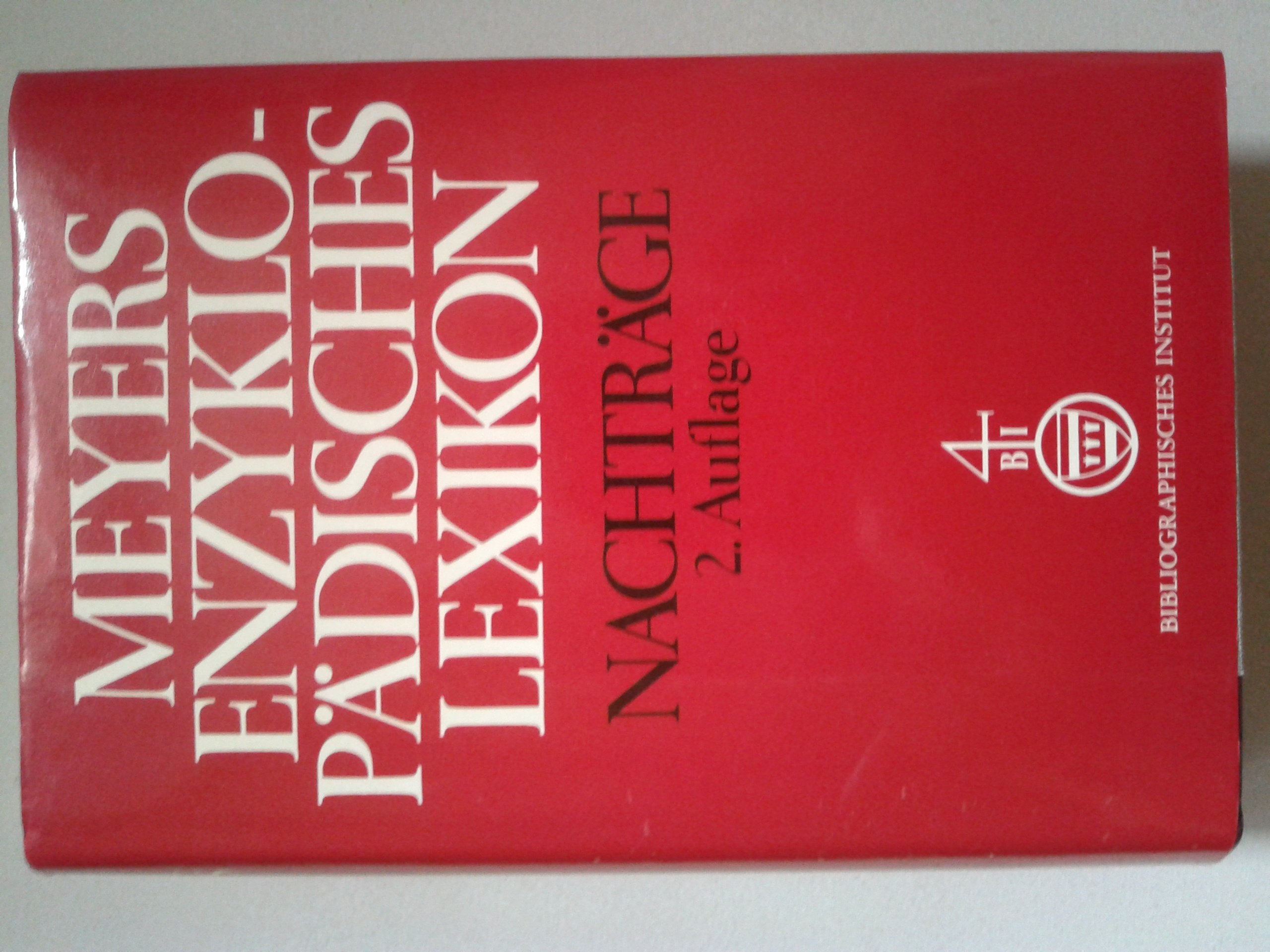 Meyers Enzyklopädisches Lexikon, 25 Bde. m. Atlas-Bd. u. 6 Erg.-Bde., Bd.26, Nachträge A-Z Reference Books