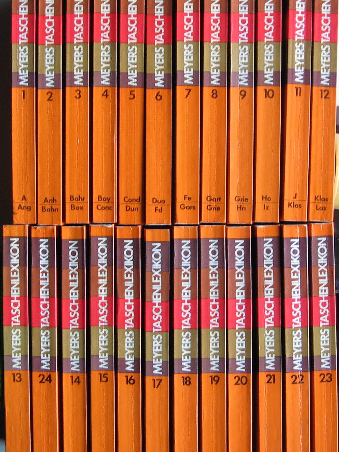 Meyers Großes TaschenLexikon. 24 Bände General education