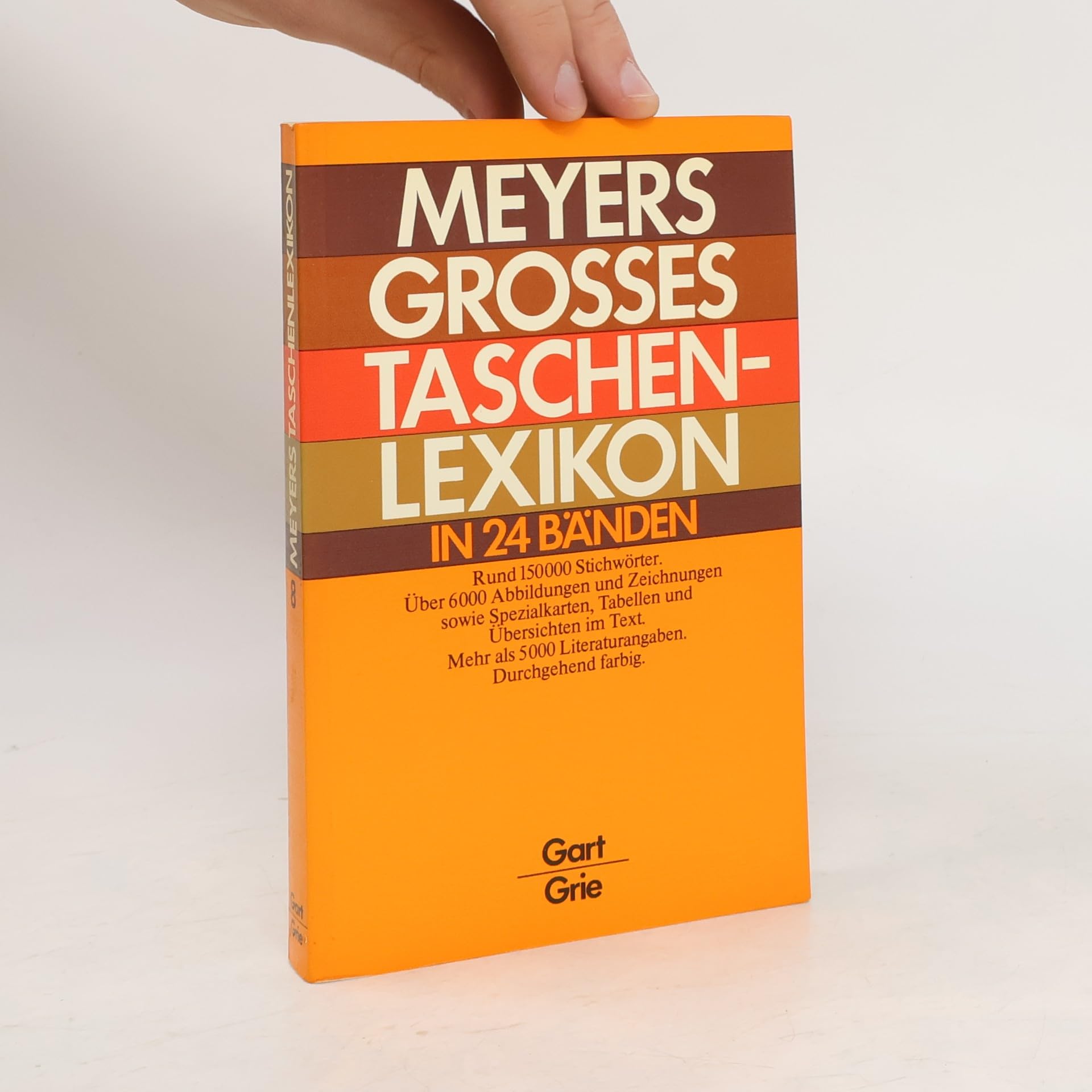 Meyers grosses Taschenlexikon: Band 8 Gart-Grie - - Books