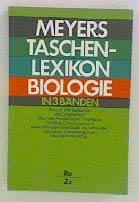 Meyers Taschenlexikon Biologie, Bd. 3: Re - Z Books
