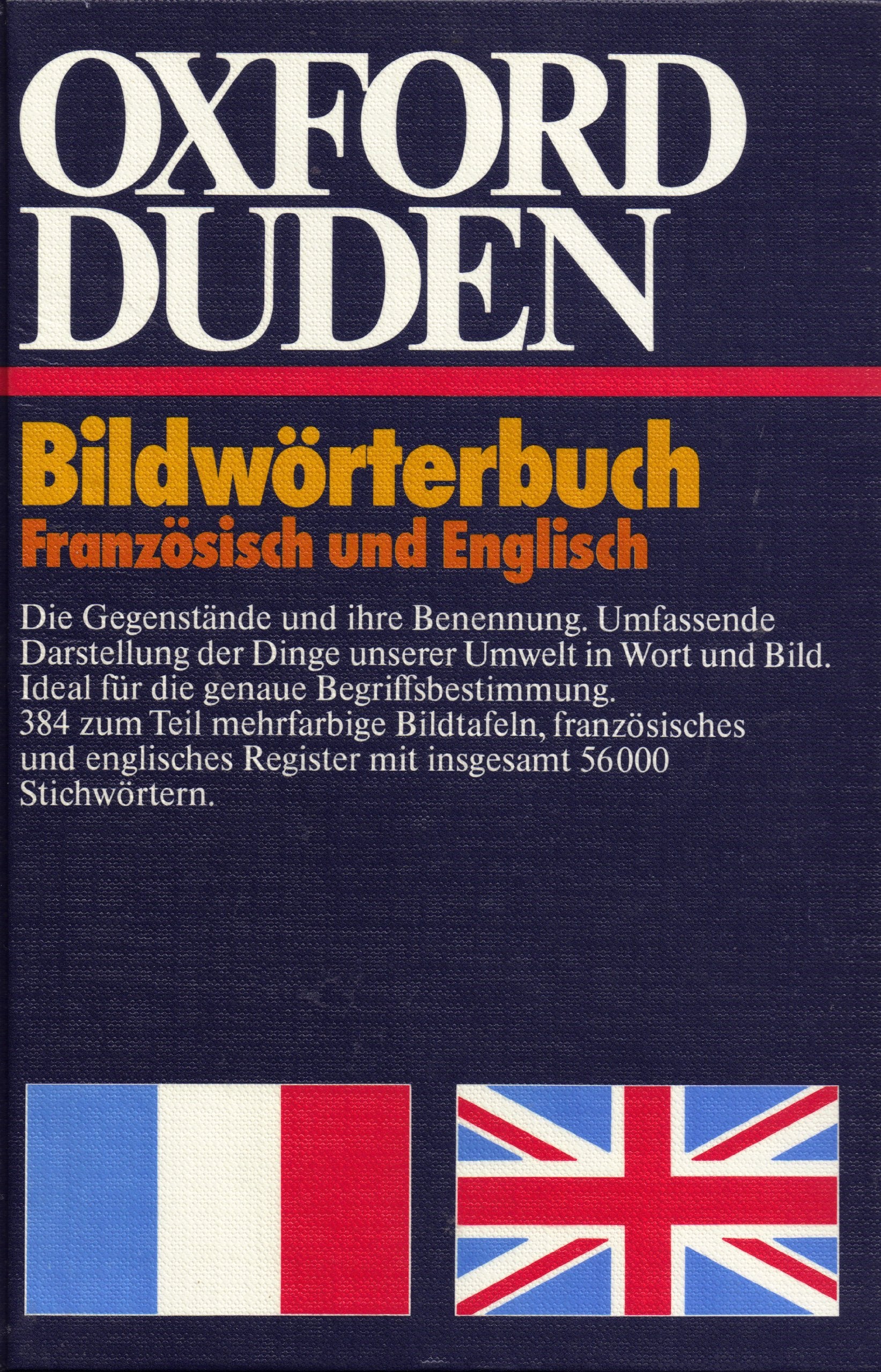 Oxford-Duden. Bildwörterbuch Französisch und Englisch Foreign Languages ​​& Dictionaries