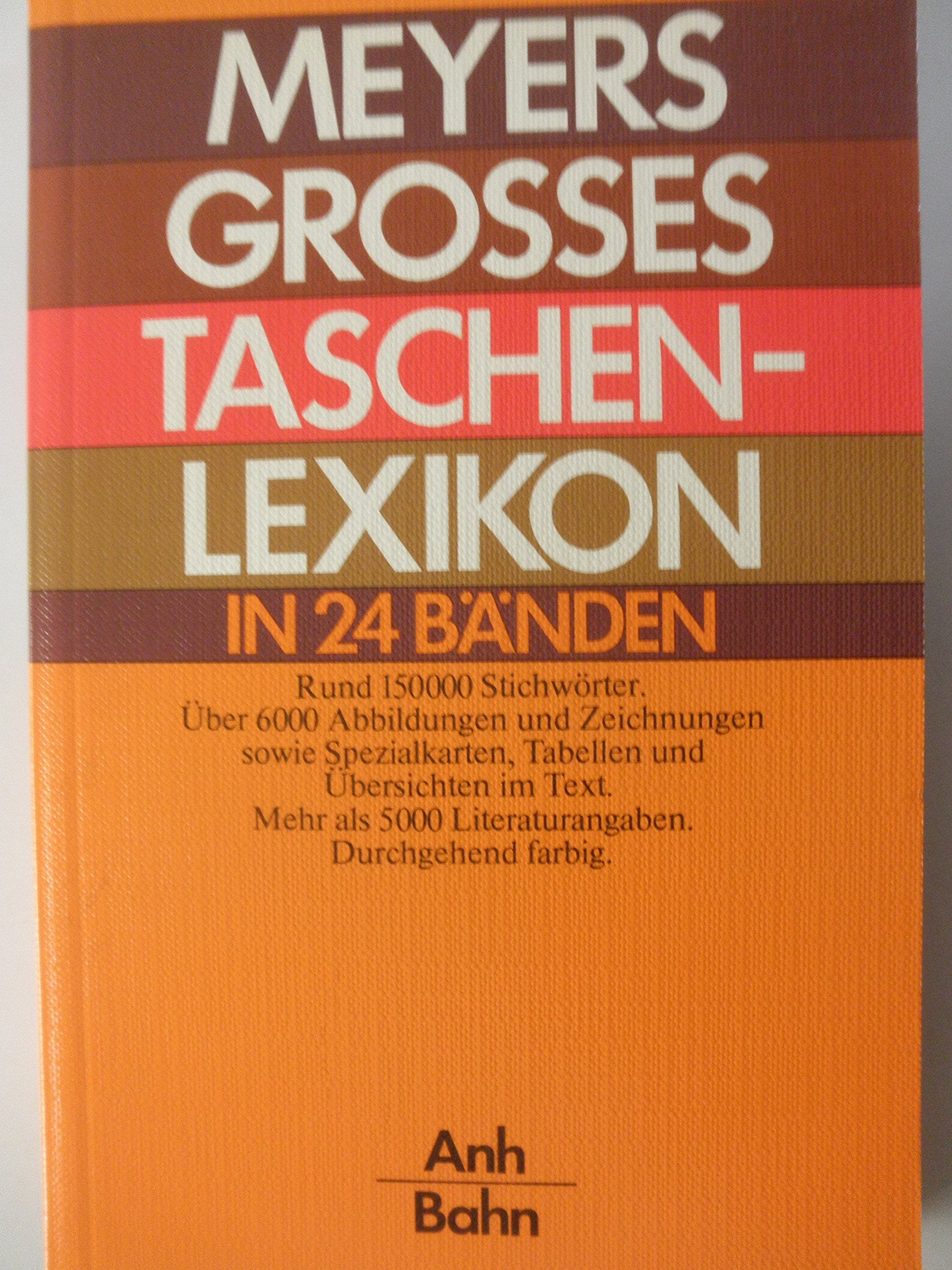 Meyers grosses Taschenlexikon in 24 Bänden, Bd. 02, ANH-BAHN Books