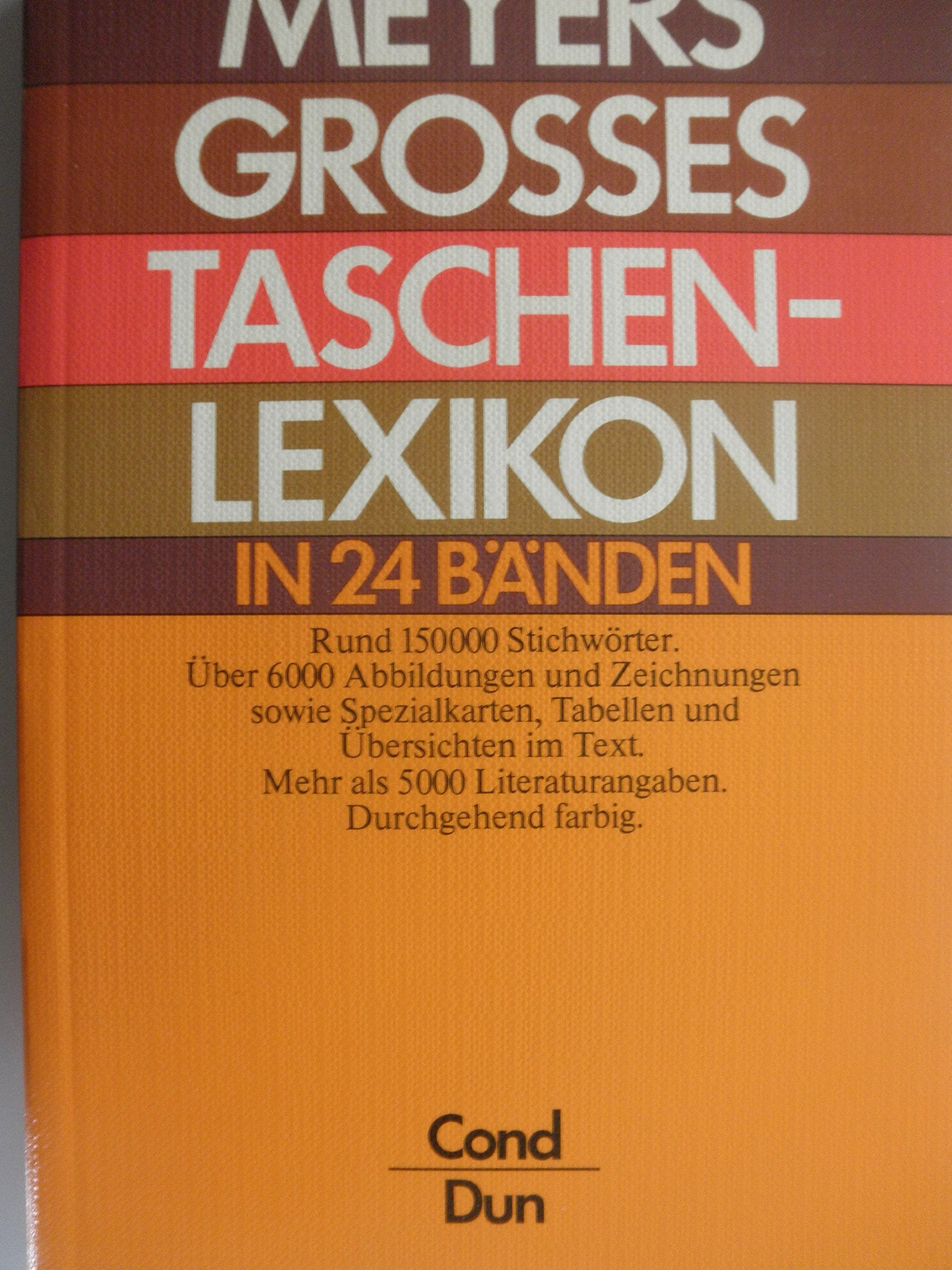 Meyers grosses Taschenlexikon in 24 Bänden, Bd. 05, COND-DUN Books