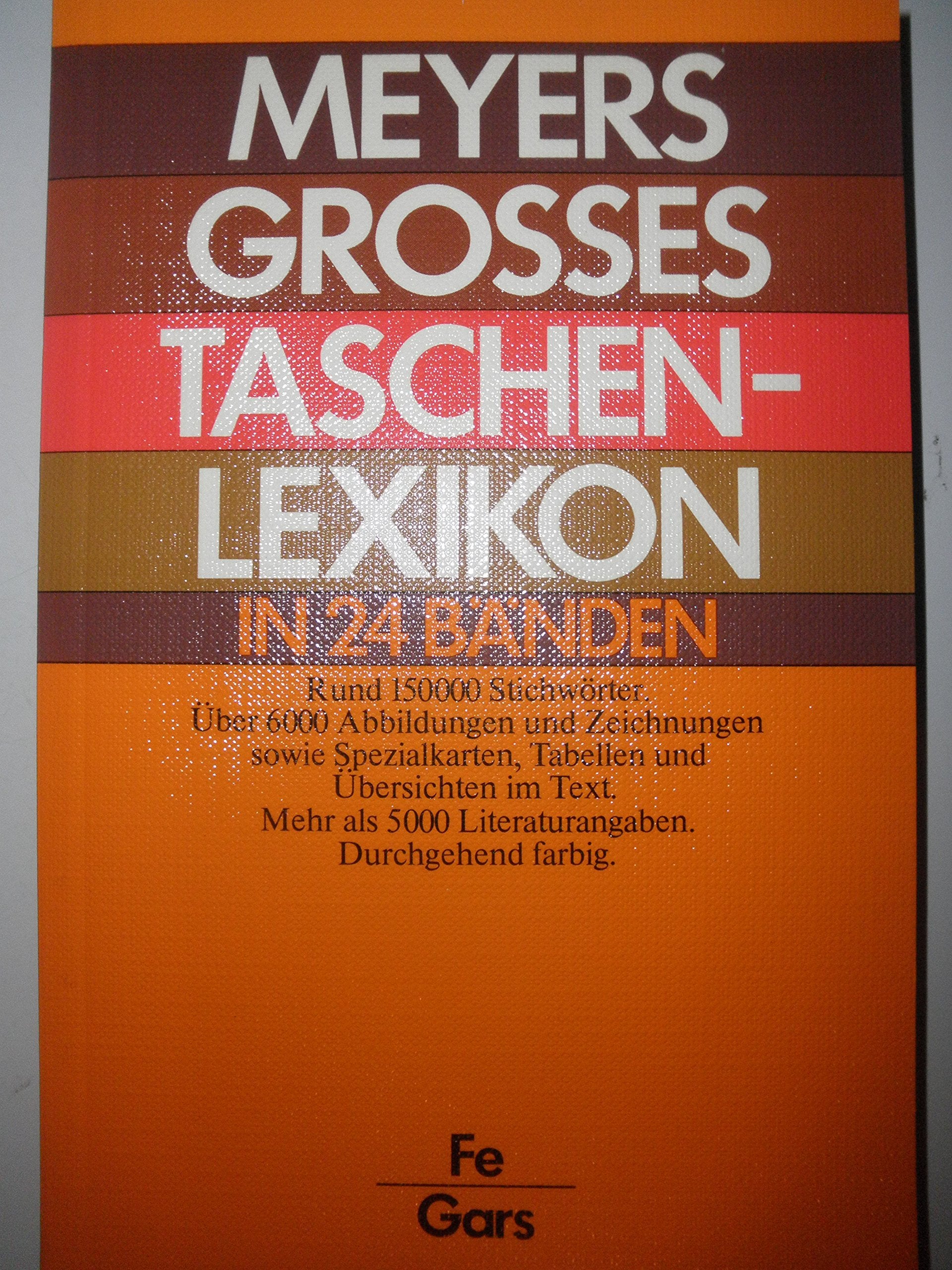 Meyers grosses Taschenlexikon in 24 Bänden, Bd. 07, FE-GARS Books
