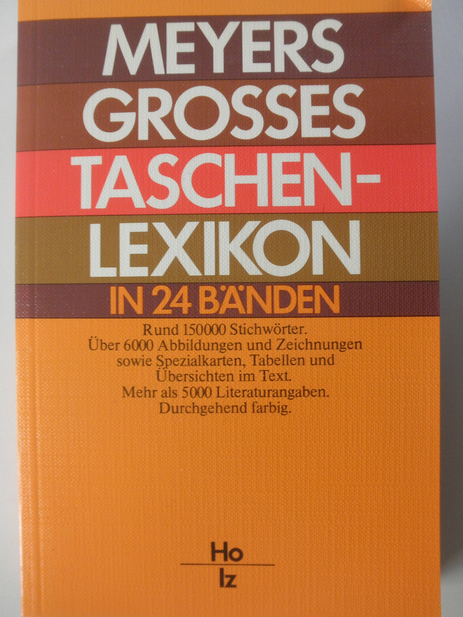 Meyers grosses Taschenlexikon in 24 Bänden, Bd. 10, HO-LZ Books