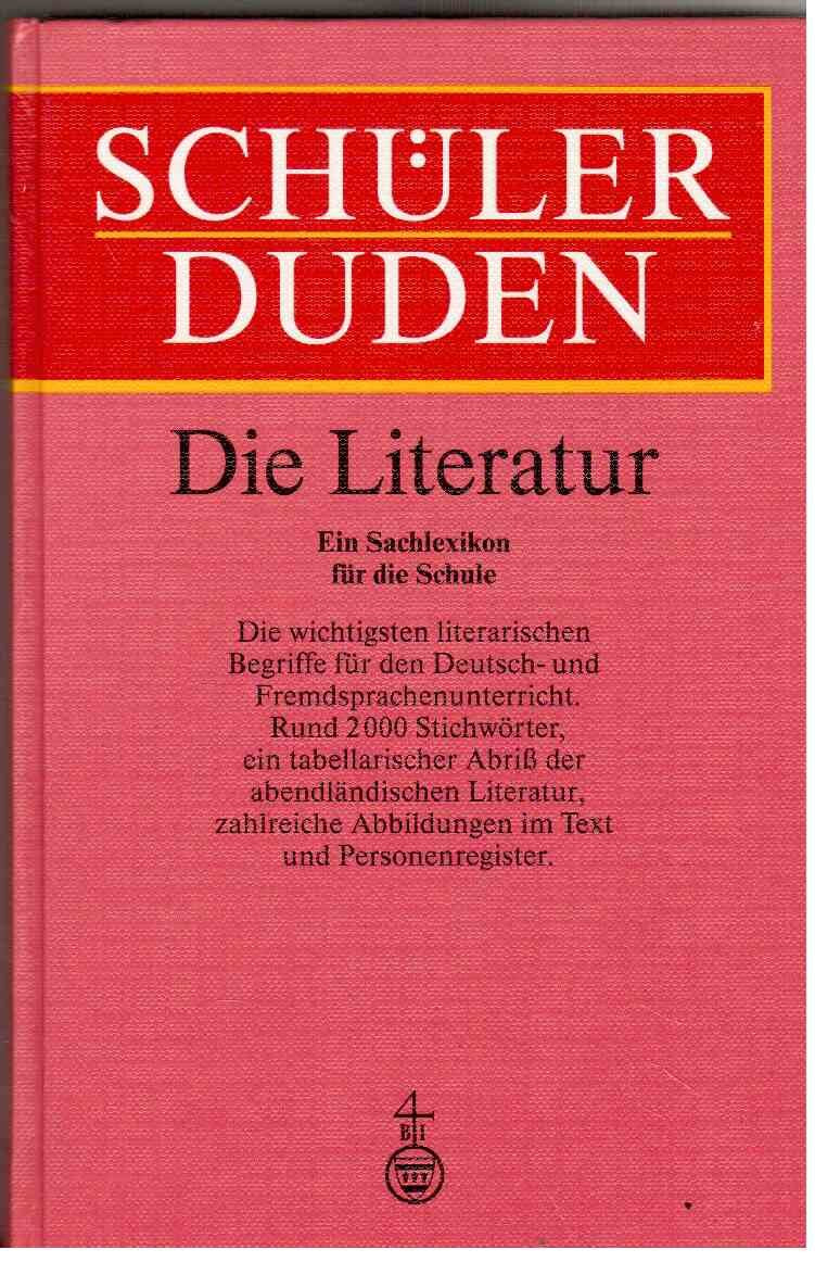 Schülerduden Die Literatur General education