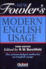 The New Fowler's Modern English Usage Foreign Languages ​​& Dictionaries