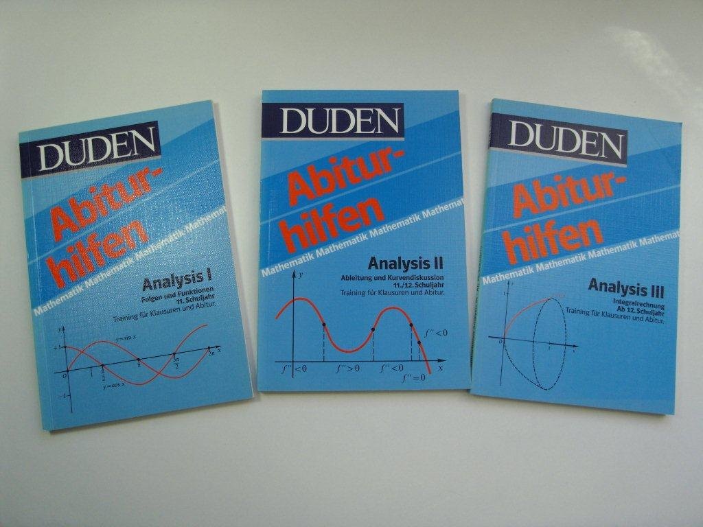 Duden Abiturhilfen - Analysis I. Folgen und Funktionen. 11. Schuljahr Study Guides